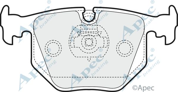 APEC BRAKING Jarrupala, levyjarru PAD1431